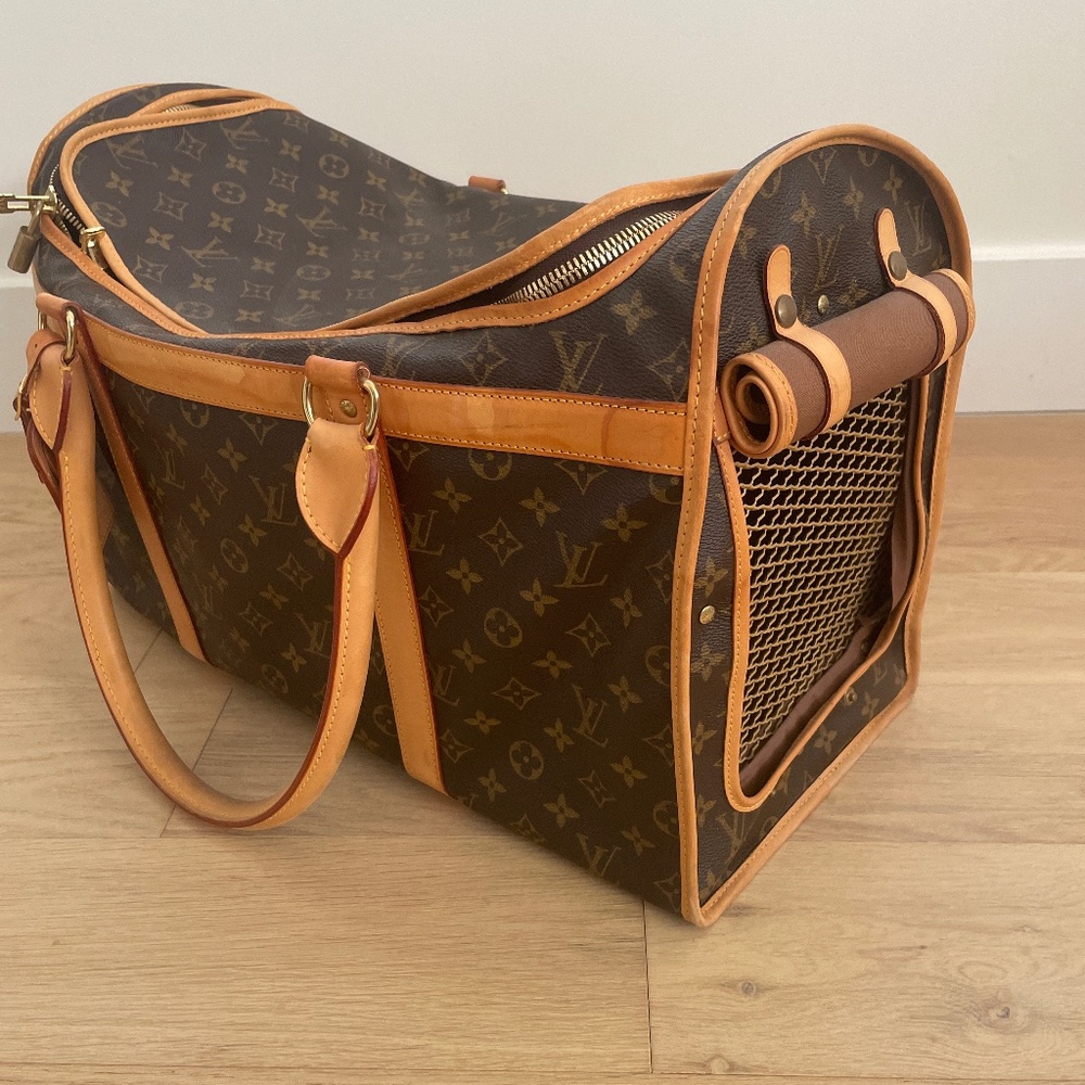 COPY - Louis Vuitton pet carrier